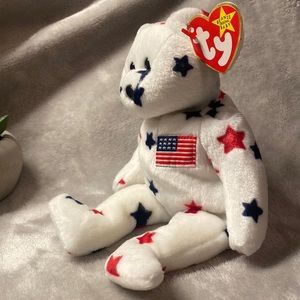 GLORY ty beanie baby Date of birth: July 1,1997 rare